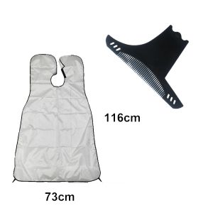 Lược Tạo Kiểu Râu Đen Dụng Cụ Tạo Kiểu Cho Nam Phụ Kiện Cắt Tóc Cho Thợ Cắt Tóc Khuôn Tạo Hình Râu Lược Tạo Kiểu 17.5cm X 10.2cm