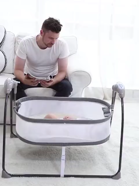 KIDONE  Kursi roket bayi otomatis listrik Bouncer baby music remote Swing Rocker Cradle Electric Rocking Chair Chairs Infant To Toddler Crib Auto On Sale baby rocker infant to toddler baby rocker infant to tooddler baby swing  duyan electric rocker