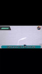 LED USB 3 Modes Dimmable Foldable Table Lamp Study Bedside Living Room Night Light Lampu Meja Sisi Katil LED