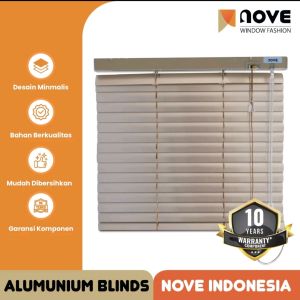 Venetian Blind Dulux - kerei - Tirai lipat - Gorden Tarik - Gorden kantor - Gorden Kostum - Gorden Jendela + Curtain