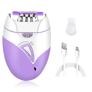 Electric Epilator Electric Shaver Razor Mini Rechargeable Removes Painless Hair Removal Facial Epilator for Facial Body