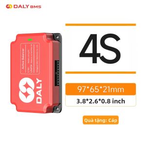 Bo Mạch Cân Bằng Chủ Động Daly BMS 5A Dành Cho Pin Lithium 18650 Lifepo4 4S 8S 16S Có Chức Năng Bảo Vệ Quá Dòng Và Quá Xả