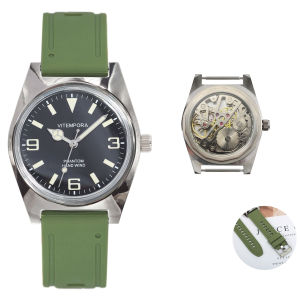 Heimdallr | VITEMPORA Mechanical Watch Shanghai 7120 Manual Mechanical Movement 36Mm Retro Chinese Watch Suitable for Men’s Gifts