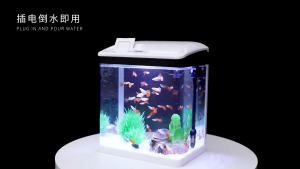 【COD】SOBO ตู้ปลากลุ่มทองกระจกใสพิเศษดีไซน์พิเศษ ระบบกรองในตัวผู้เริ่มเลี้ยงปลา T-240F ขนาด9ลิตร มีกรองและออกซิเจน ตู้ปลาขนาดเล็ก