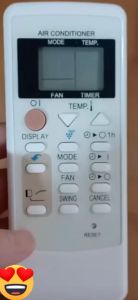 รีโมทแอร์ Sharp A751 และ A791 ใช้กับแอร์รูปทรงแบบนี้ - Remote Air Sharp รีโมท SHARP ชาร์ปแอร์