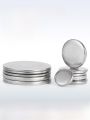 Solid 304 Stainless Steel round Disk Metal Flat Washer No Hole Pipe Sealing Plug Circular Ring China Made Hardware Fastener. 