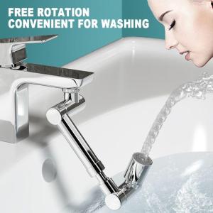 Telescopic faucet rotary filter faucet nozzle faucet extender aerator spray dual spray mode sprinkler splash proof head basin kitchen foam cleaner kitchen sink wash face wash head