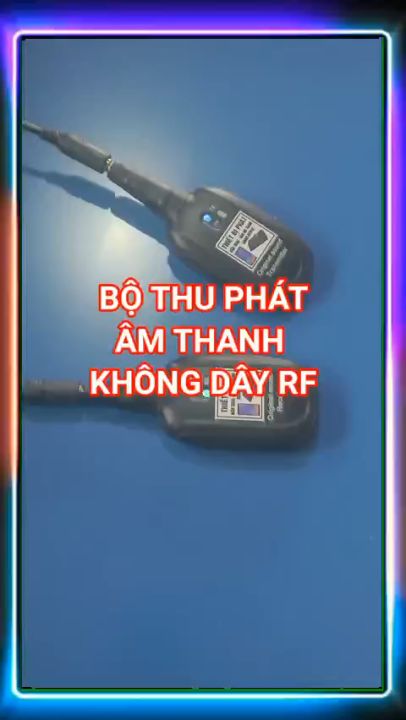 Bộ thu - phát tín hiệu âm thanh có dây,  không dây UHF cho dàn âm thanh, livestream, ghi âm...