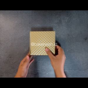 Loyang Roti Tawar Kotak Dengan Tutup / Square Toast Loaf Pan BW - 2010