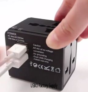 Universal Travel Charger Internasional Adaptor USB Port 20W dan 15W