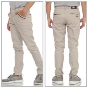 Celana Chino Panjang Pria Warna Cream 27-38 Celana kantor Kuliah Formal Dan Casual