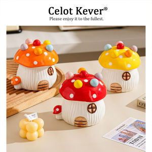 Mushroom Cute Safe 304 Stainless Steel Fruit Fork Set