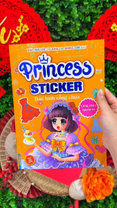 Princess sticker - Dán hình công chúa