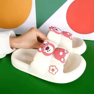 Sandal Slop Karet SP48 PVC Empuk Anti-Slip Sandal Outdoor Trendy Sandal Rumah/Flat/Santai Wanita