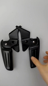 For Vespa motorcycle Foot Rest Foldable Aluminum Alloy Footrest For Spint Primavera 125 150