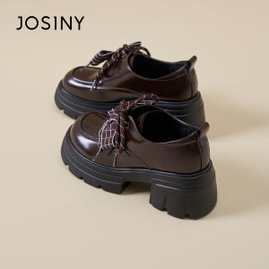 Josiny | Spring British Style Soft Soled Height Increasing Womens Shoes