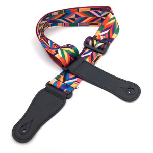 Adjustable Guitar Strap Ethnic Style Guitars Straps Multi-Color Guitar Belts for Bass Acoustic Electric Guitar Accessories Parts