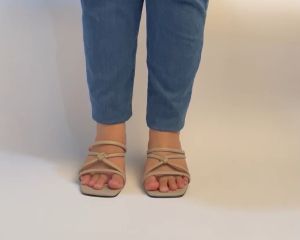 Sandal Wanita Uk Besar 4142434445 Hak 5cm/Sandal Big Size Wanita/Sandal Pesta/Sandal Keundangan/Sandal Santai Nyaman Di pakai