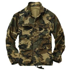 XIAXIANG | Military Style Multi Pocket Spring Jacket for Men