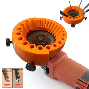 Multipurpose Drill Bit Sharpener ABS Polishing Grinding Auxiliary Tool Engraving Powered Machine Parts Drill Bit Grinding Tool