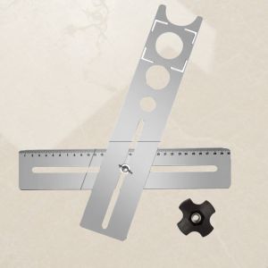 เครื่องระบุตําแหน่งการเจาะกระจกกระเบื้องเซรามิก เครื่องมือเจาะบิตผนังหินอ่อนและกระเบื้องปูพื้น เครื่องมือวัดน้ําและไฟฟ้า