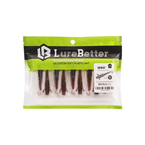 LureBetter | Black Pond Perch Bass Crayfish Soft Lure Floating