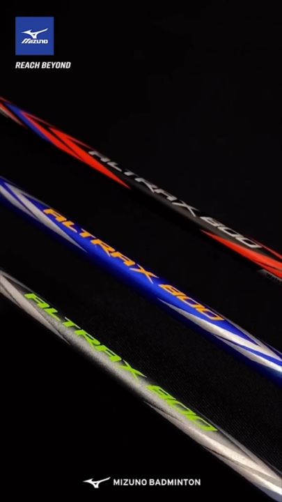 Mizuno Altrax 800 2023 Edition (Black - Blue - Silv) Raket Badminton