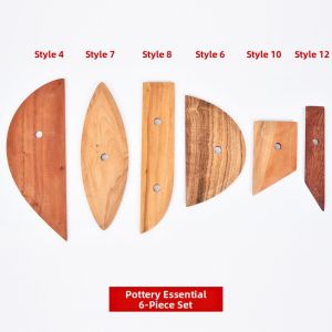 SHUILIUXING | Wooden Pottery Tools Kit 14 Pieces