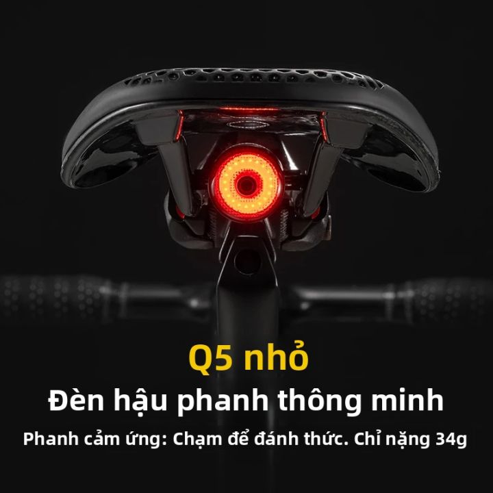 xe Đạp Đường trường 700c java veloce 16s... Đèn Hậu Xe Đạp Thông Minh ROCKBROS Cảm Biến Rung, Chất Liệu Hợp Kim ...