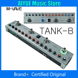 M-VAVE | M-VAVE Tank-B Guitar Bass Multi-Effect Pedal 36 Presets 9 Preamp Slots 8 IR Cab Slots 3 Modulation/Reverb/Delay Rechargeable