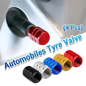 Automobiles Tyre Valve Caps Car Wheel Tire Tyre Valve Rim Stem Style Motorcycle Accessories 4pcs