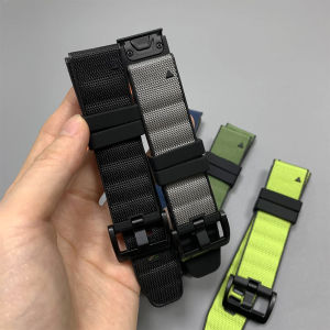 26 22mm Nylon Silicone Band For Garmin Fenix 8 Pro Quick Fit Strap Tactix7/Epix Gen2/Descent G2/Fenix7 7x 6 6xPRO 5x puls Correa