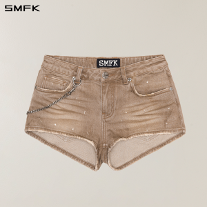 SMFK | Wild Colorful Retro Skinny Shorts