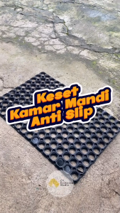 Keset Karpet Karet Anti Slip Kamar Mandi 40 x 60 - Keset Kompos