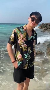 เสื้อฮาวาย Hawaii shirts เสื้อการแสดง เสื้อเชิ้ต เสื้อวินเทจ เสื้อทะเล