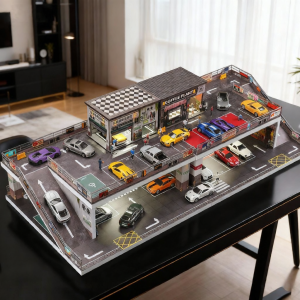 Mô Hình Bãi Đỗ Xe Diecast Cho Hot Wheels