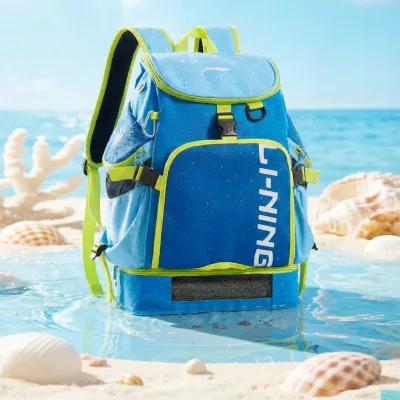 Waterproof Training Backpack with Separate Compartments for Dry and Wet Items Multifunctional for Children