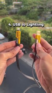 Bộ Sạc Nhanh Đa Năng 4IN1 27W / 120W Cao Cấp 1.2M Dây Dù Chống Đứt - Cho USB-Type C Type C-Type C Type C- iP USB-iP - An Toàn Tiện Lợi