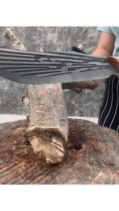 BONE CHOPPER KNIFE มีดเหน็บ มีดทำครัว แบนด์บากุฟุ มีดพร้า สับกระดูก พร้อมซอง