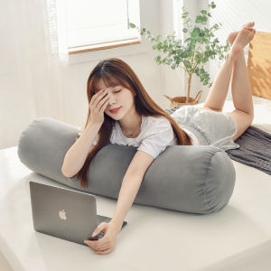 โมเดิร์น Minimalist หมอนทรงกระบอกยาว นุ่ม ตุ๊กตาขากอดด้านข้าง Sleep โซฟา Headrest Tatami เตียงหมอนตกแต่งห้องนอน