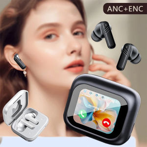 Tai Nghe ANC Bluetooth 5.4 Màn Hình Cảm Ứng Toàn Màn Hình Loại Bỏ Tiếng Ồn Tai Nghe Nhét Trong Tai HiFi Stereo Tai Nghe Thể Thao Không Dây ENC Mic
