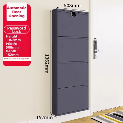 DIBIOU | Anti-Theft Thin 15cm Shoe Cabinet