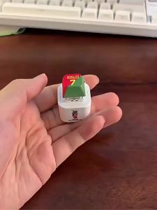 Panini | Móc Khóa Nút Bấm C Siu Sạc Lại Được Với Âm Thanh Và Đèn Nhiều Màu Sắc Đồ Chơi Giảm Căng Thẳng Đồ Chơi Cảm Giác Bàn Phím Xoay Giảm Stress Dành Cho Mọi Lứa Tuổi