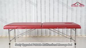 Massage Bed Portable Foldable Overbed Table Others Folding Massage Tattoo Bed Beauty salon bed Portable Bearing 300KG Foldable Sturdy Comfortable Massage Bed For Spa Facial Tattoo Bed