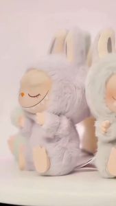 SUN HARDWARE Premium Labubu Doll Sit-Series Surprise Toy Gift Labubu Monster Keychain