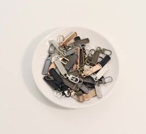 10pcs/lot Alloy Detachable Zipper Heads Replacement Luggage Backbags Clothing Special Zipper Hook Accessories