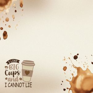 Coffee Theme Notepads 3.5x3.5 minimum of 6 pads