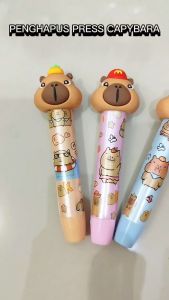 Penghapus Press Capybara: Alat Tulis Kantor Lucu & Kreatif
