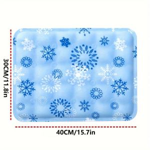 Pet Cooling Mat Dry Ice Pet Cool Pad Water Injection Cooling Dog Beds Keep Your Pet Cool Waterproof Wear Resistant For Dogs&Cats