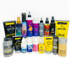 ชุดอุปกรณ์ติดวิกผม กาวติดวิกผมชนิดเข้มข้น น้ำยาลอกกาวแท่งแว็กซ์ เทปกาววอล์คเกอร์ กาวติดแน่นพิเศษ กาวสเปรย์สำหรับต่อผม Got 2b